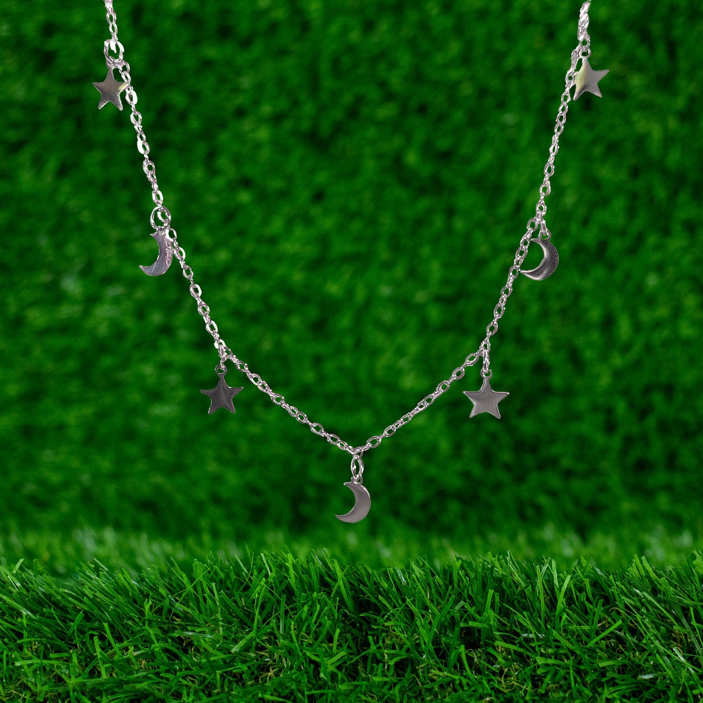 COLLAR COSMIC DREAMS PLATEADO