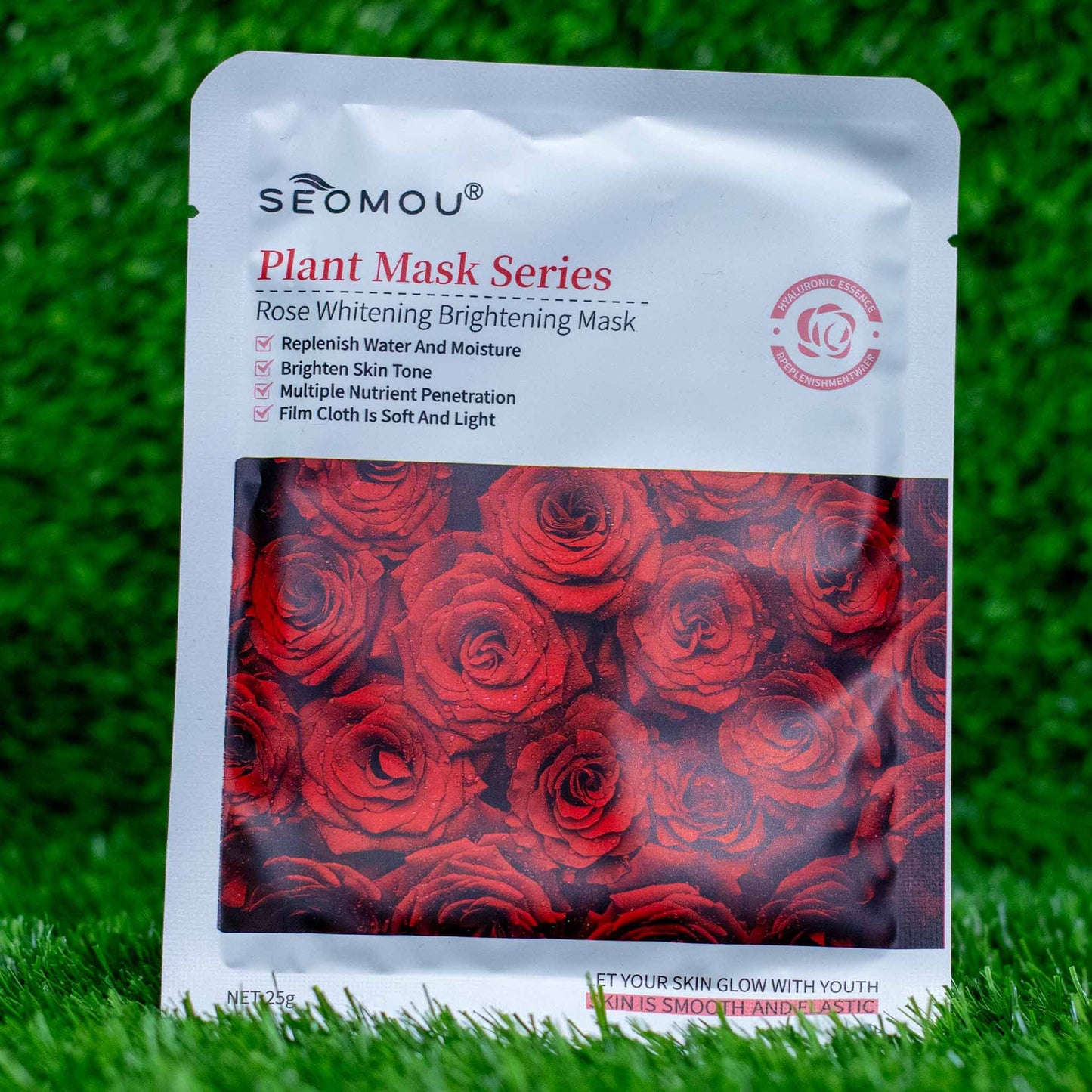 MASCARILLA FACIAL ROSAS