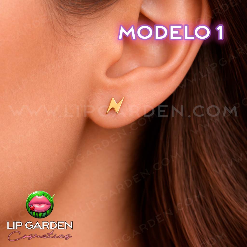 PENDIENTES PEQUEÑOS DE ACERO INOXIDABLE | MODELO 1
