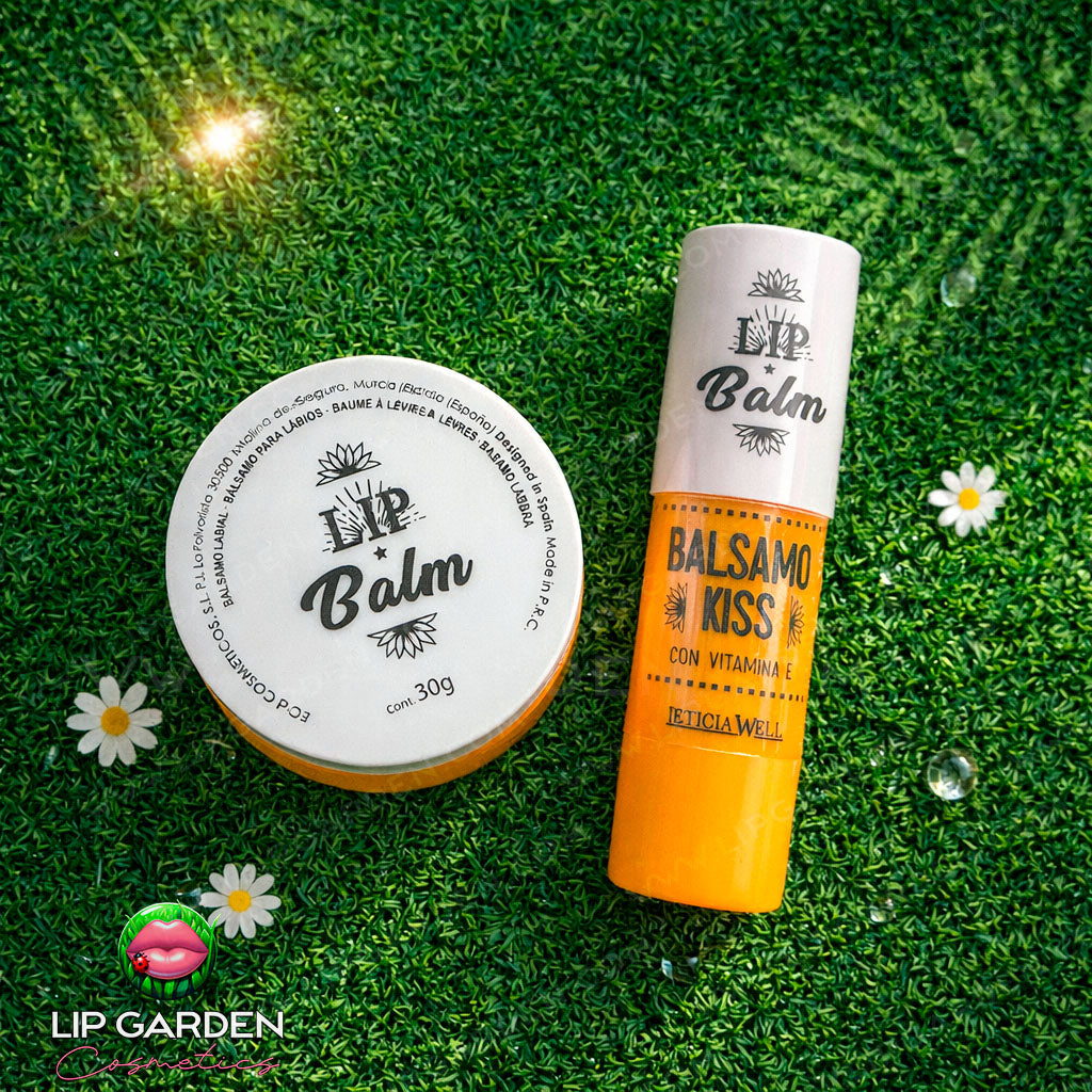 SUNSET KISS & CREAM – DÚO BÁLSAMO + STICK CON VITAMINA E