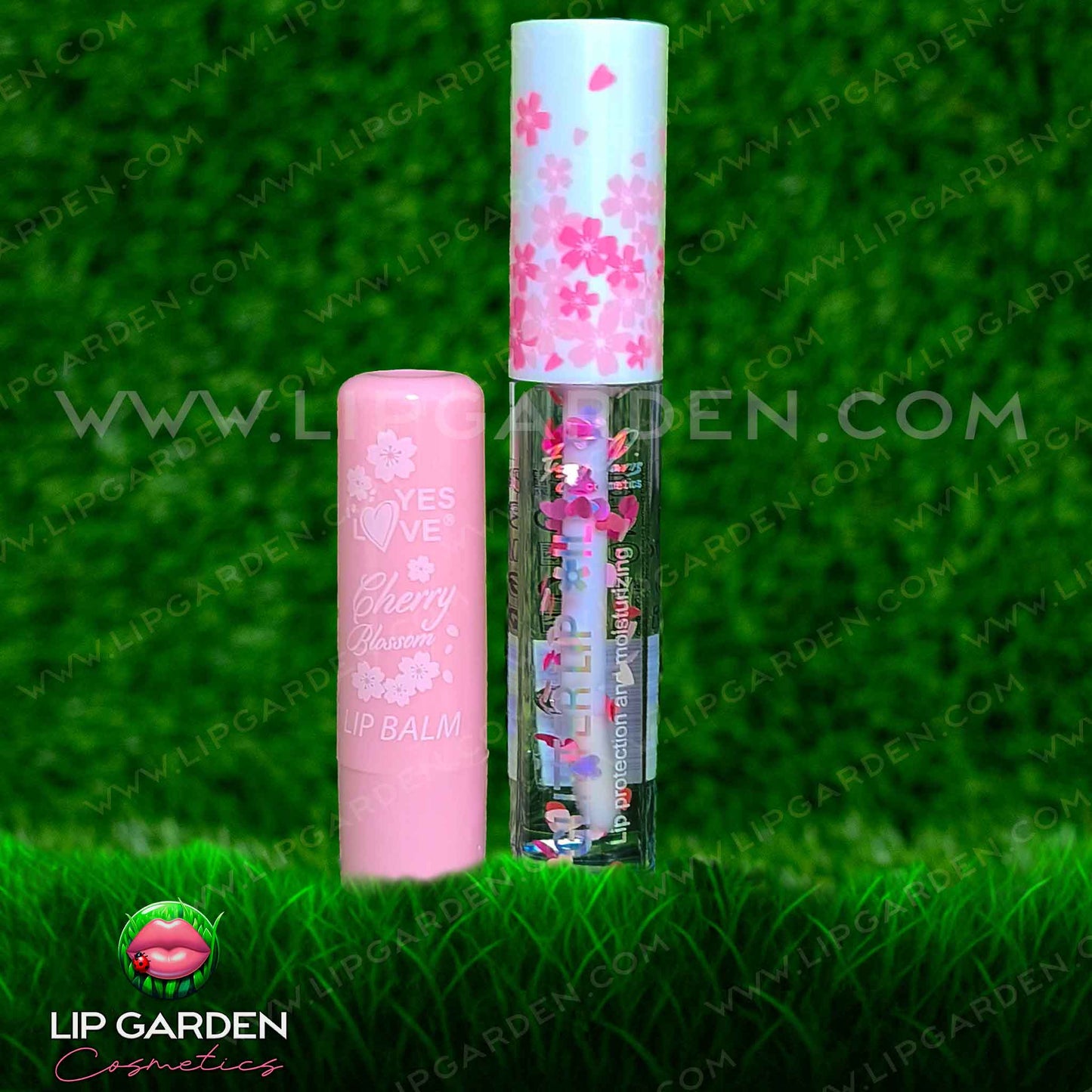 DÚO CHERRY BLOSSOM | SET BÁLSAMO + LIP OIL