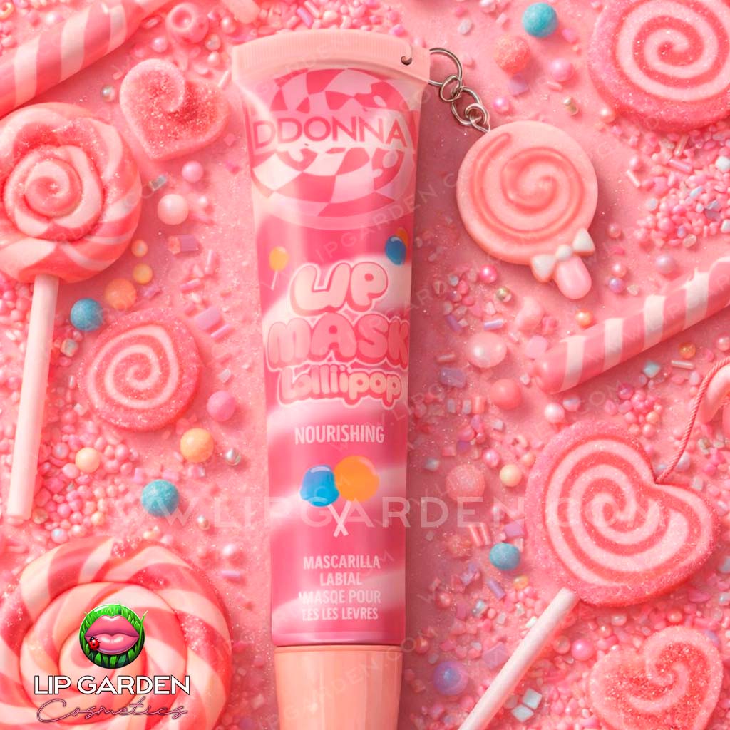 LIP MASK LOLLIPOP EN TUBO CON CHARM DE PIRULETA