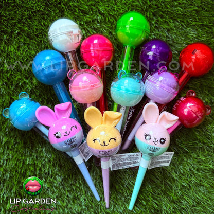 PACK SWEET GARDEN | 8 LABIALES SORPRESA · LIP CANDY SHOP | LIP GARDEN