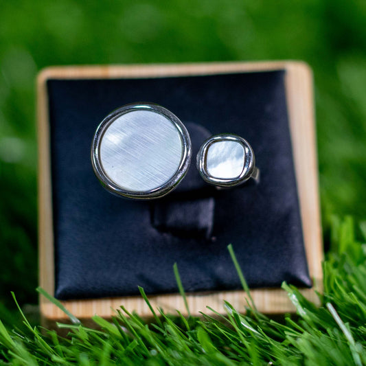 ANILLO DÚO NÁCAR