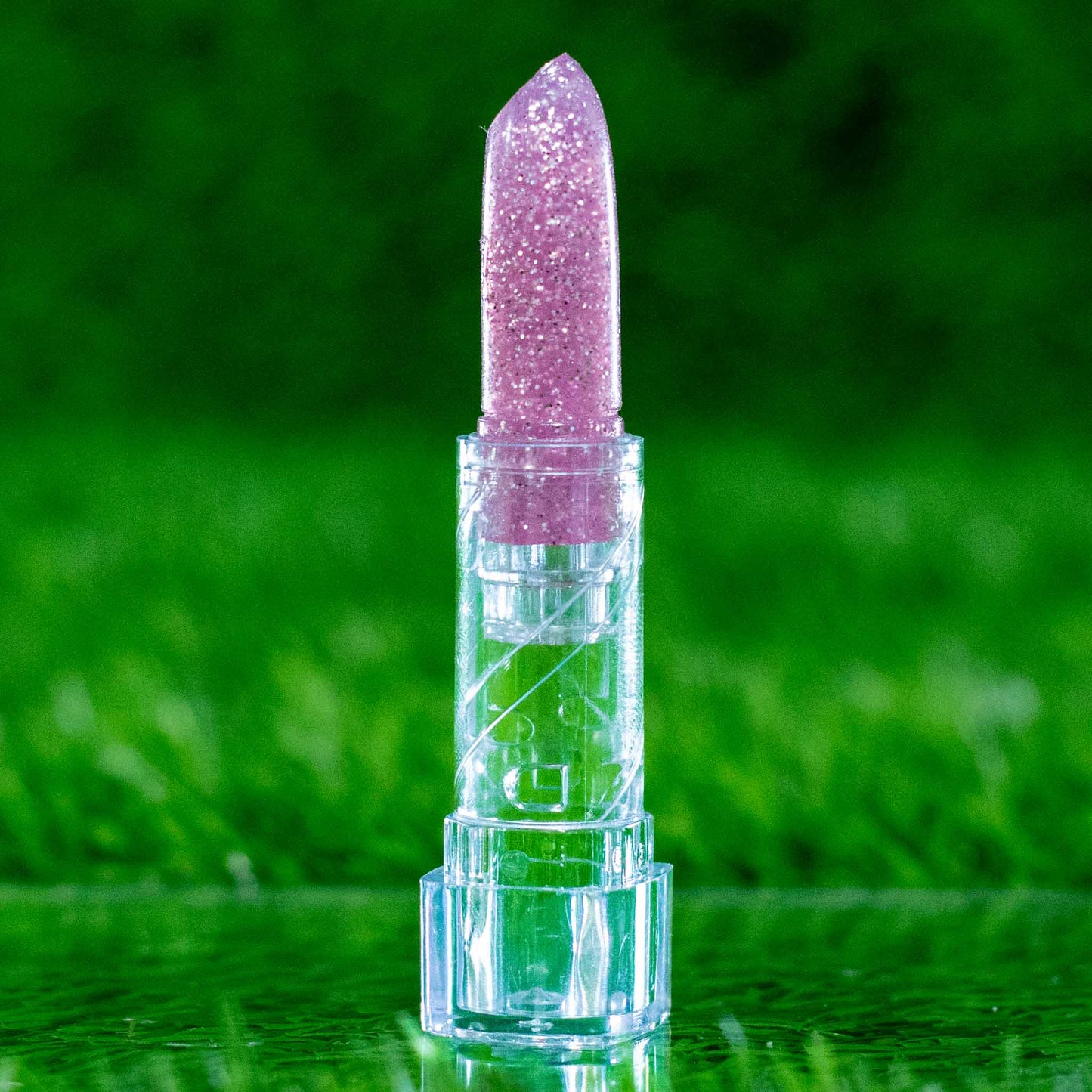BARRA DE LABIOS BRILLO GLITTER GOFRE