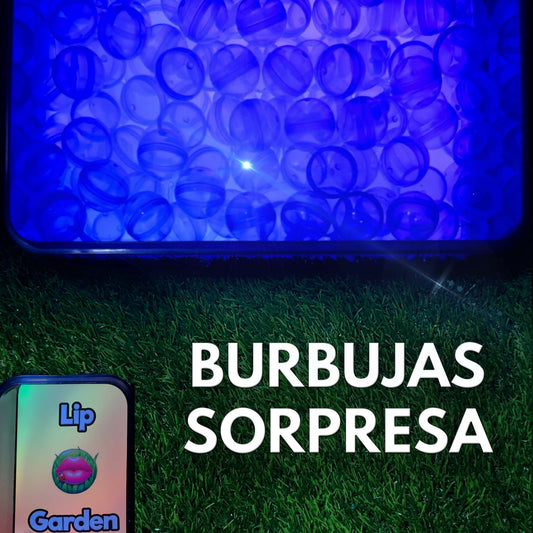 BURBUJAS SORPRESA LIP GARDEN