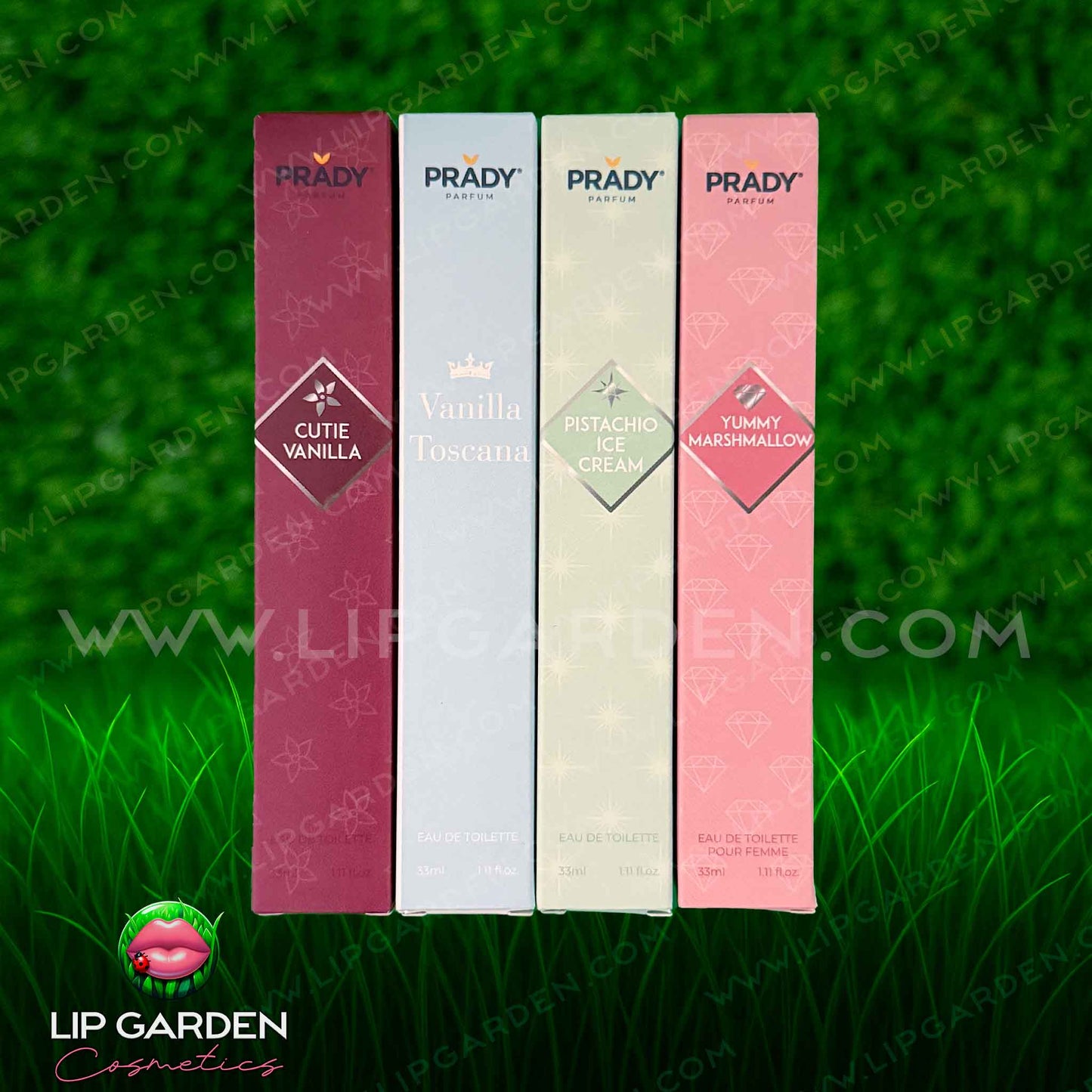PACK 4 MINI COLONIAS SORPRESA LIP GARDEN | 4x33 ML