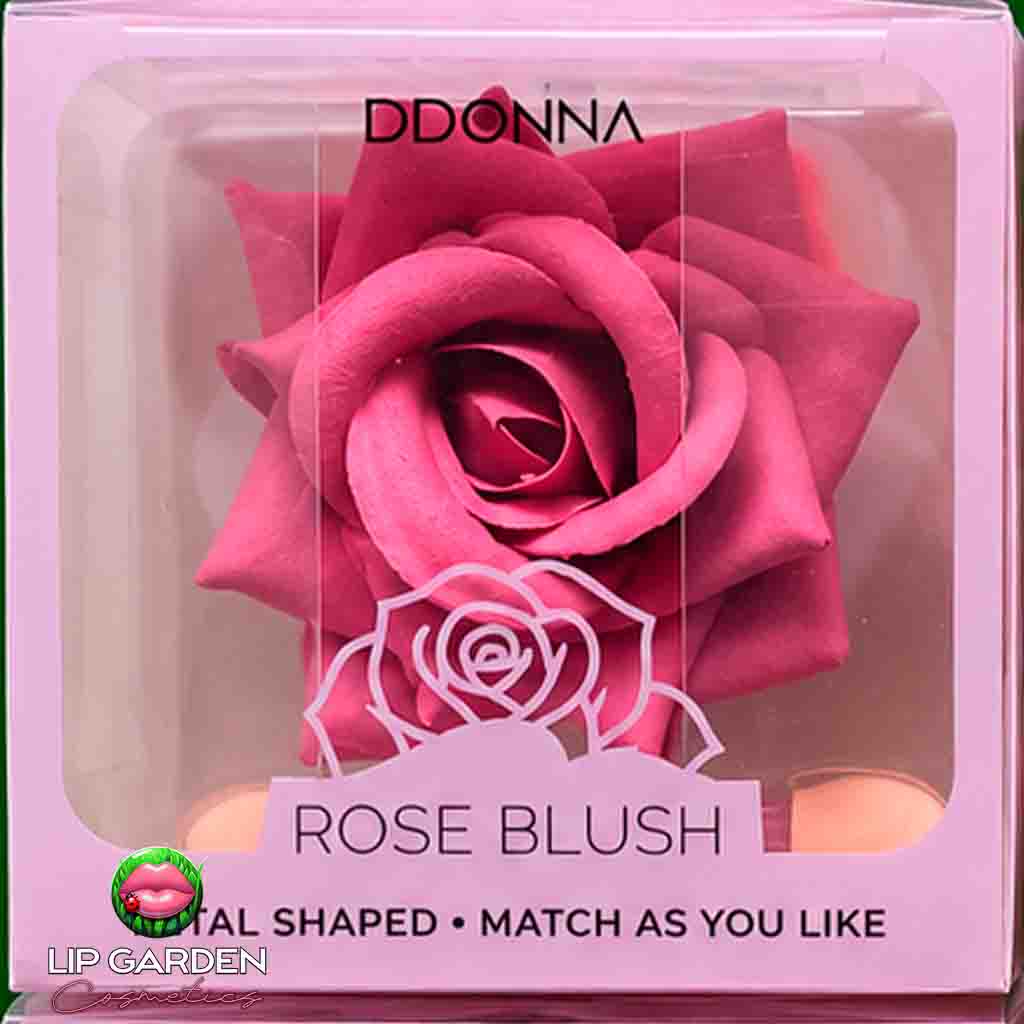 COLORETE ROSE BLUSH - PARA LABIOS Y MEJILLAS CON FORMA DE FLOR