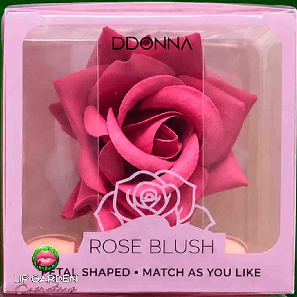 COLORETE ROSE BLUSH - PARA LABIOS Y MEJILLAS CON FORMA DE FLOR