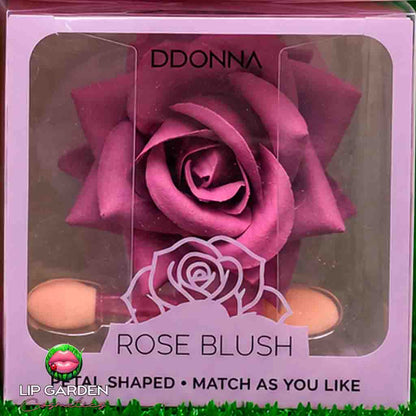 COLORETE ROSE BLUSH - PARA LABIOS Y MEJILLAS CON FORMA DE FLOR