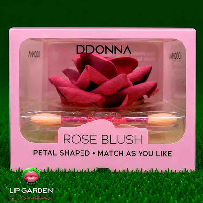 COLORETE ROSE BLUSH - PARA LABIOS Y MEJILLAS CON FORMA DE FLOR
