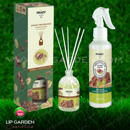DUO AMBIENTADOR SPRAY Y MIKADO PRADY | AROMAS VARIADOS