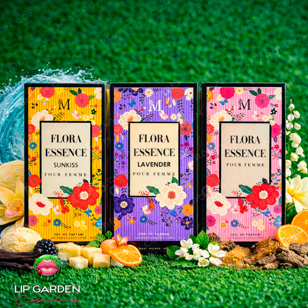 FLORA ESSENCE PERFUMES 100 ML TRES AROMAS