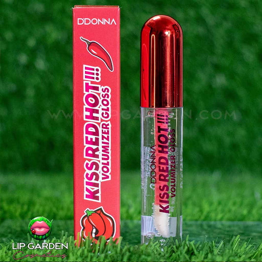 KISS RED HOT GLOSS VOLUMINIZADOR AROMA CHICLE