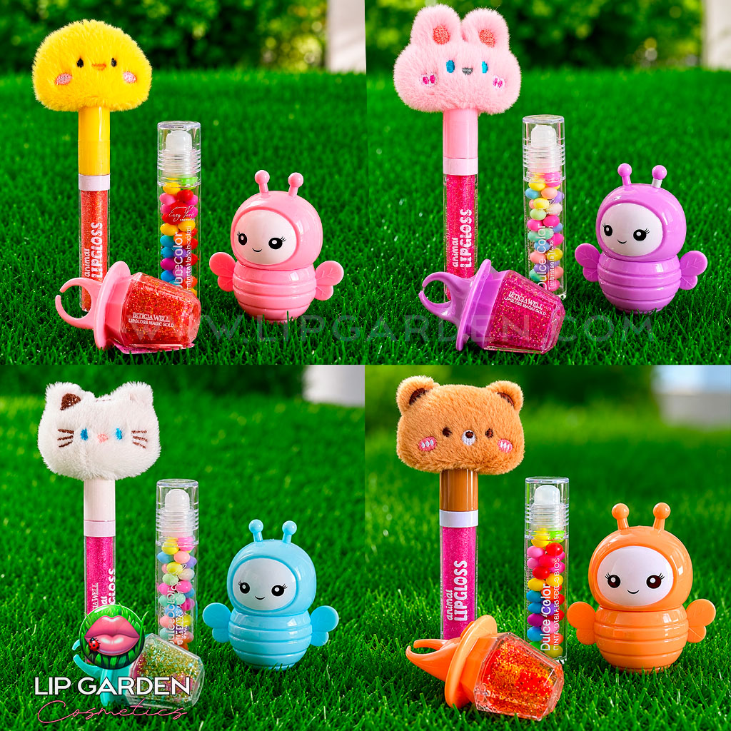 LIP COMBO CUTE - LIP GARDEN - PACK DE LABIALES