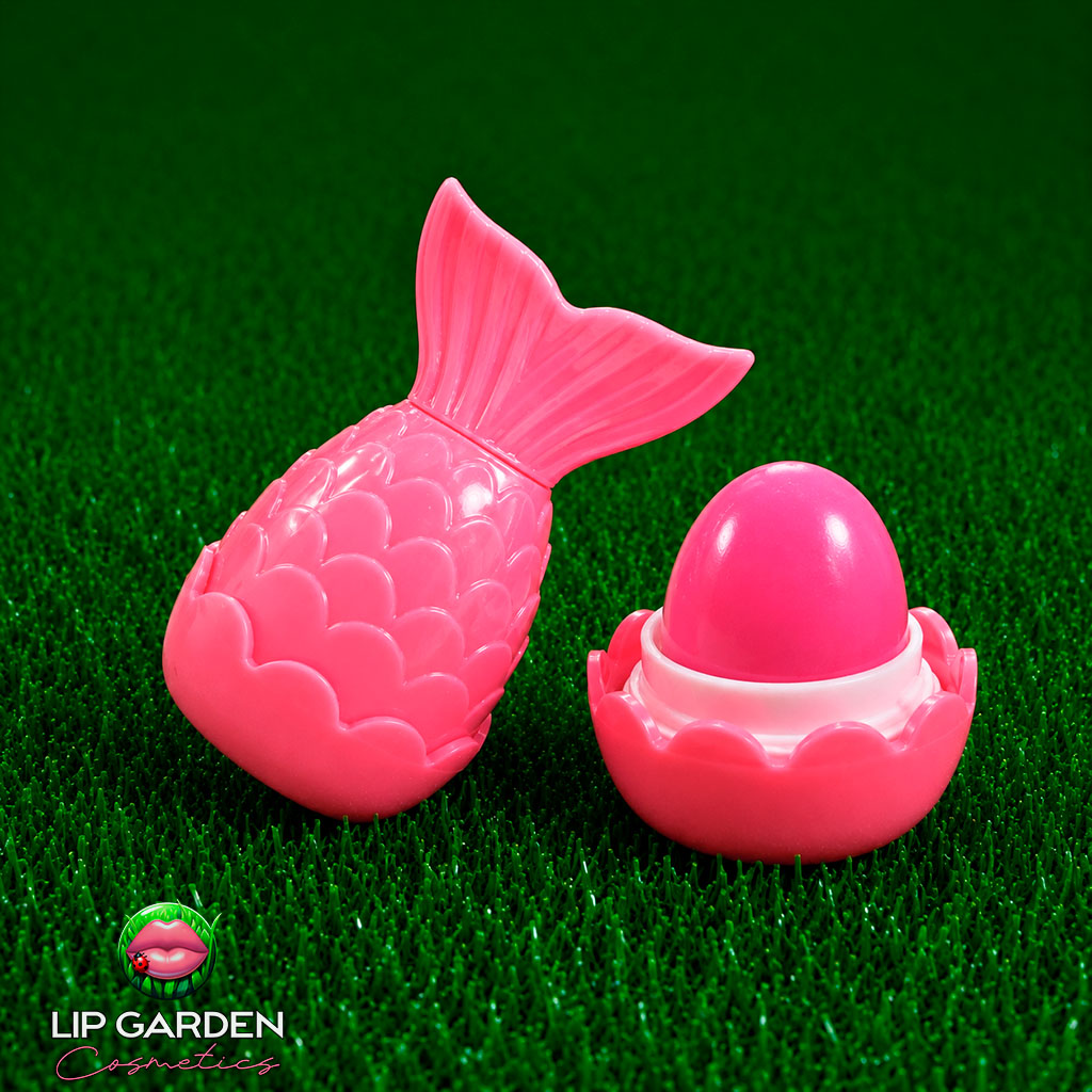 LIP COMBO MERMAID -  GLOSS Y BÁLSAMO CON FORMA DE SIRENA - LIP GARDEN