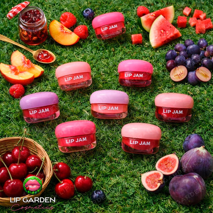 LIP JAM CON AROMAS FRUTALES Y TOQUE DE COLOR SUTIL