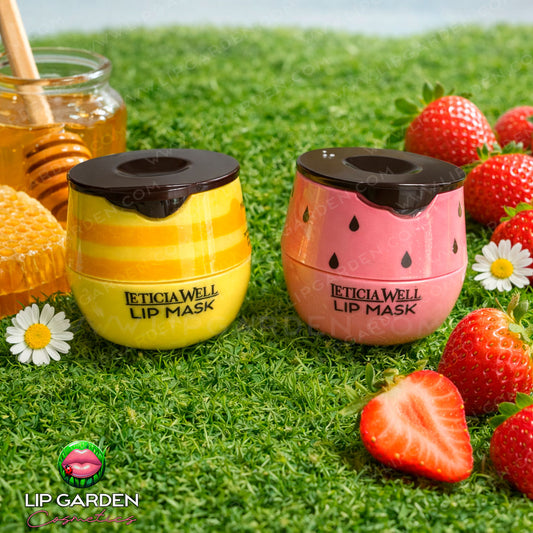 LIP MASK CON APLICADOR AROMA MIEL O FRESA