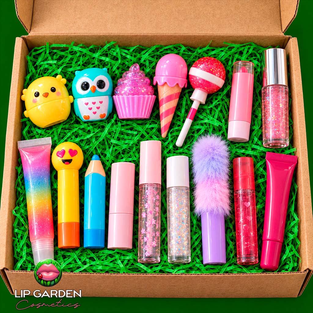 LIPPIE BOX SORPRESA - CAJA DE LABIALES SORPRESA - LIP GARDEN