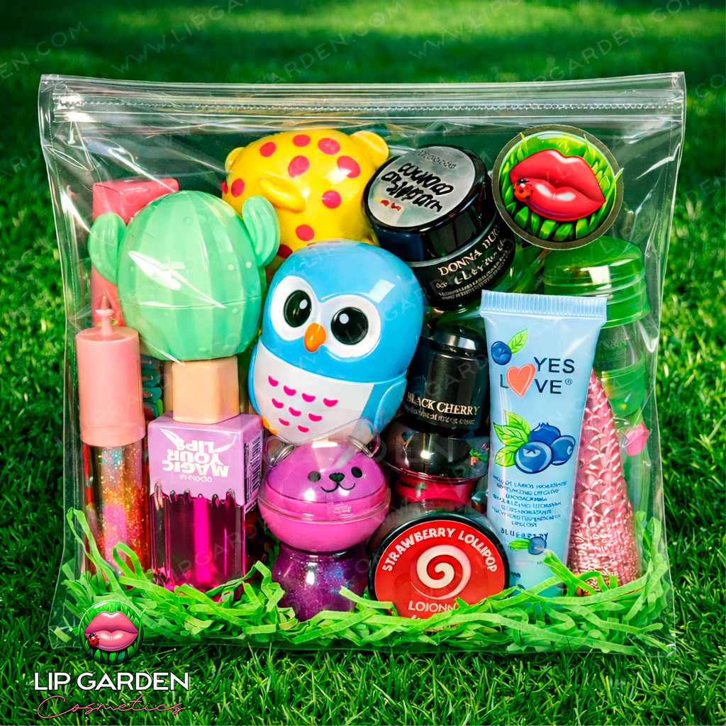 LIPPIE BAG SORPRESA - BOLSITA 8 LABIALES - LIP GARDEN