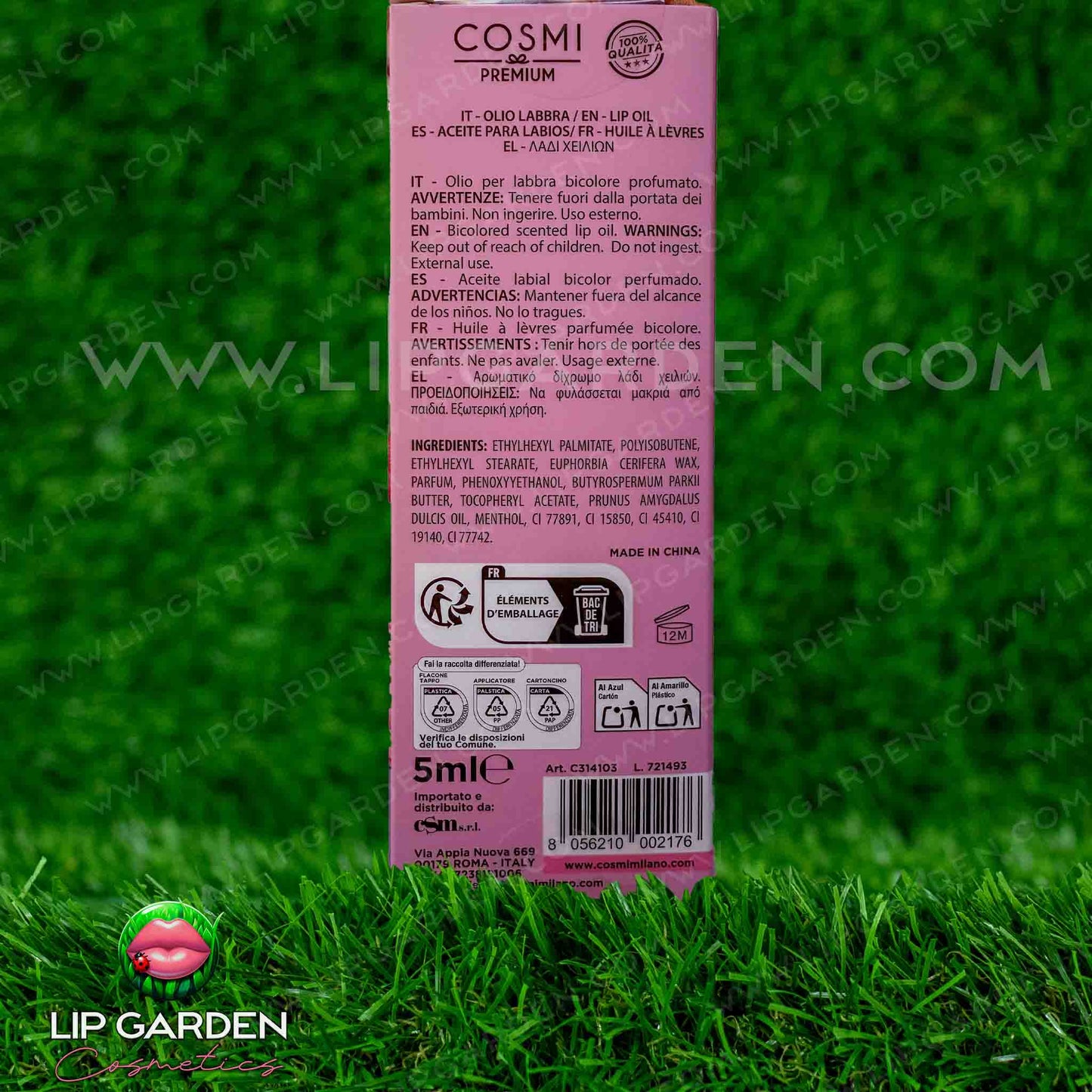 LIP OIL BICOLOR CON VITAMINA E | MARSHMALLOW, CANDY Y MILKSHAKE