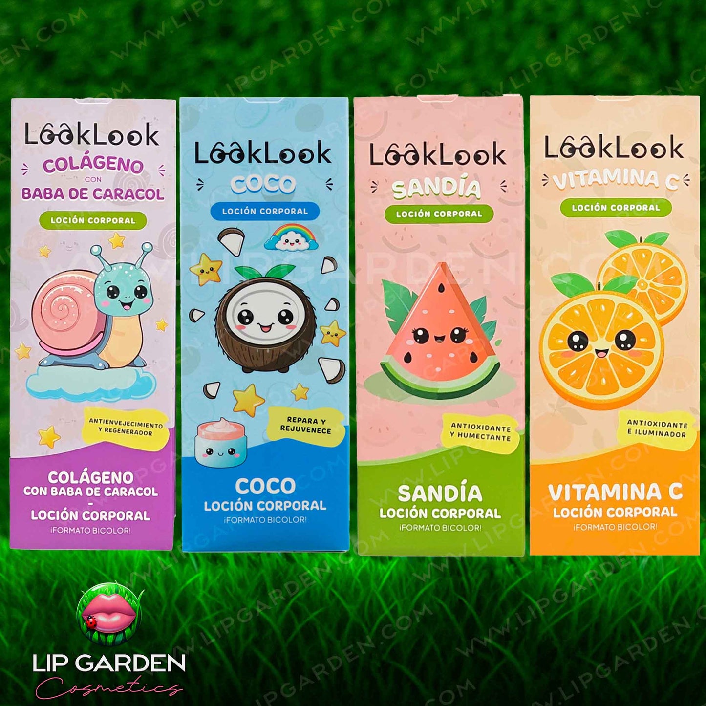 LOCIÓN CORPORAL BICOLOR | LOOK LOOK | DIFERENTES AROMAS | 200 ML