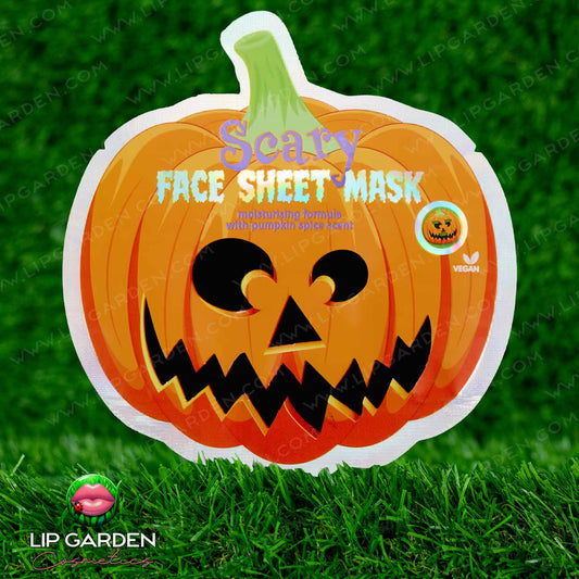 MASCARILLA FACIAL CALABAZA HALLOWEEN