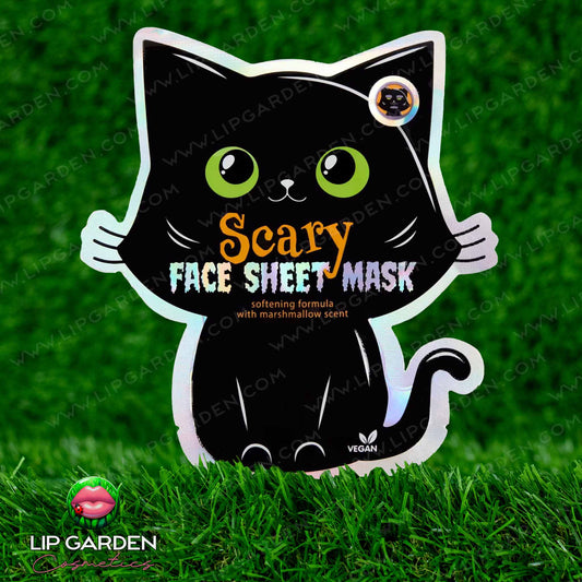 MASCARILLA FACIAL GATO HALLOWEEN