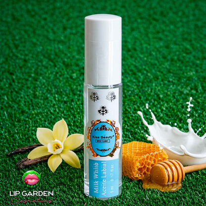 MILK WHITE - ACEITE LABIAL - BRILLO HIDRATANTE