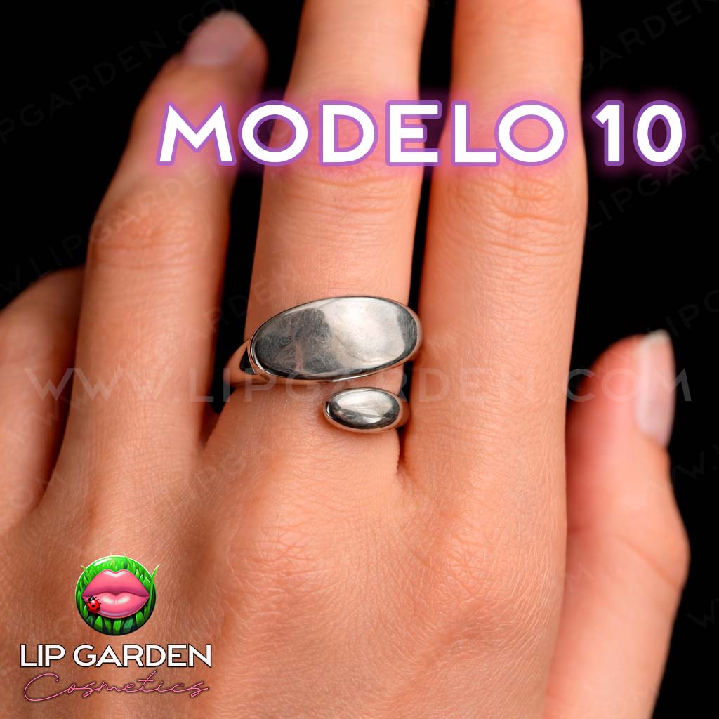 ANILLOS AJUSTABLES ACERO INOXIDABLE | LIP GARDEN