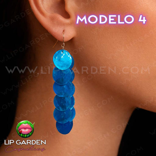 MAXI PENDIENTES DE ACERO INOXIDABLE | MODELO 4