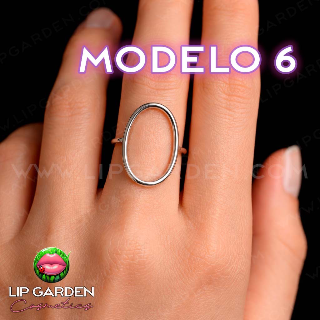 ANILLOS AJUSTABLES ACERO INOXIDABLE | LIP GARDEN