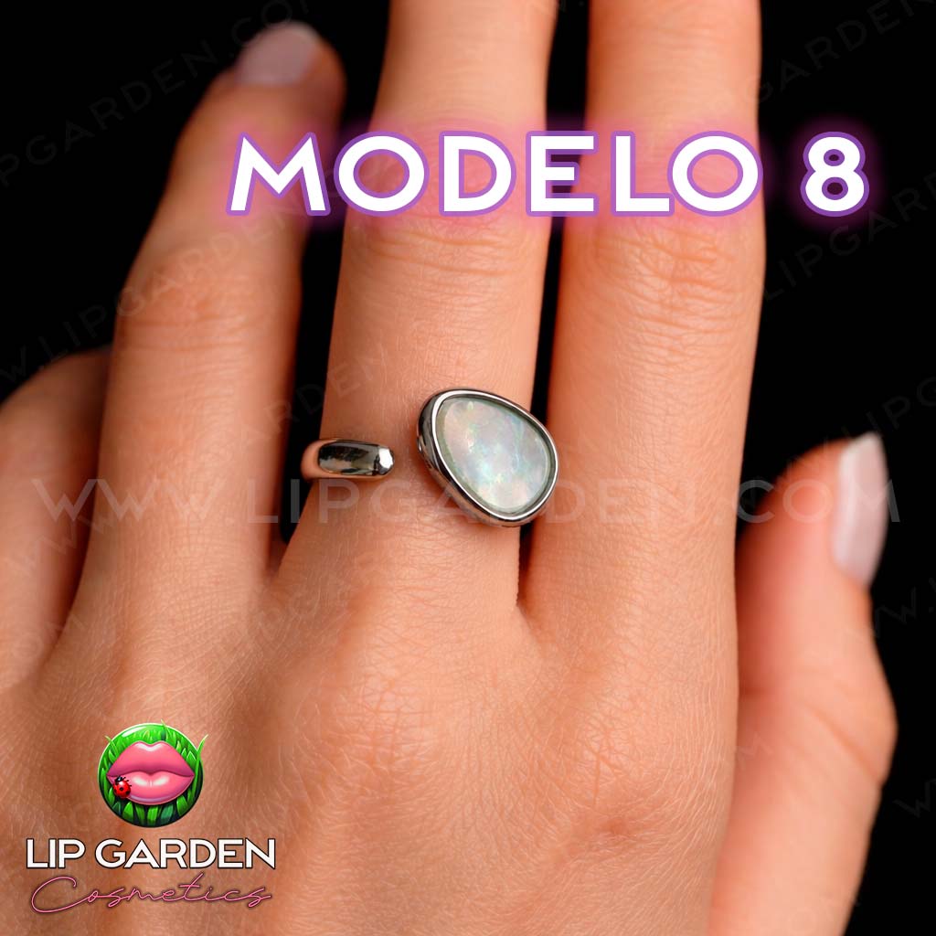 ANILLOS AJUSTABLES ACERO INOXIDABLE | LIP GARDEN