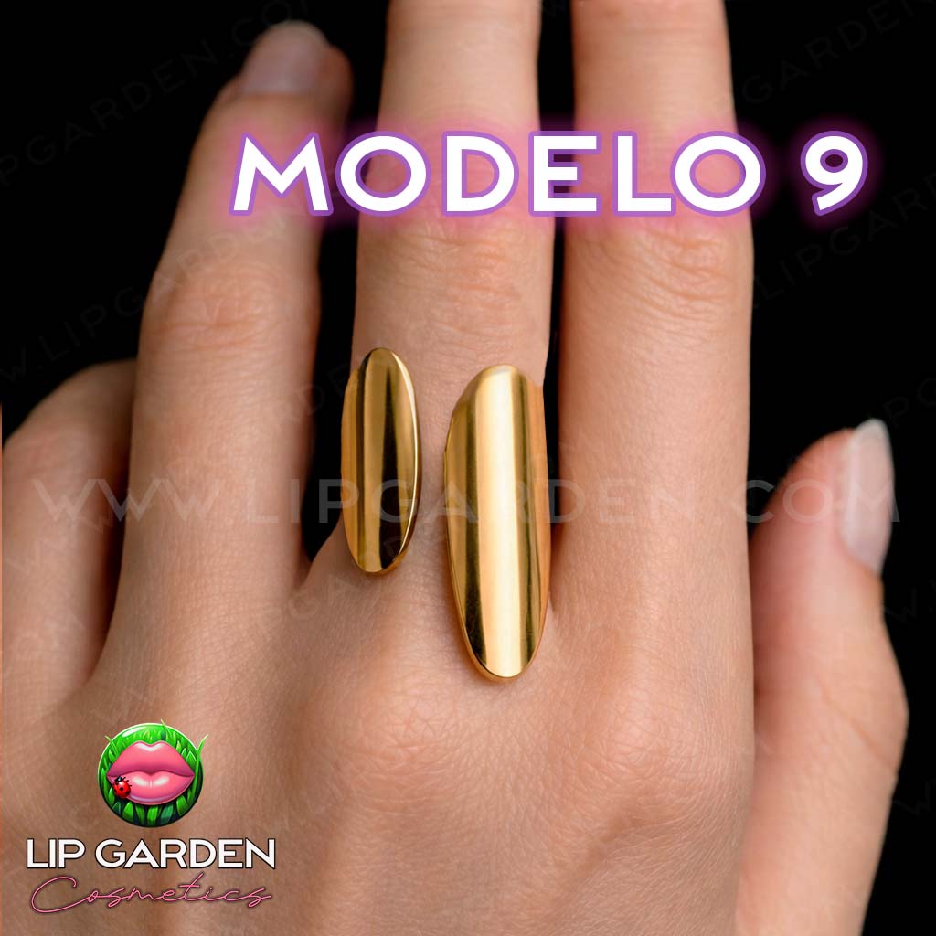 ANILLOS AJUSTABLES ACERO INOXIDABLE | LIP GARDEN