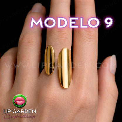 ANILLOS AJUSTABLES ACERO INOXIDABLE | LIP GARDEN