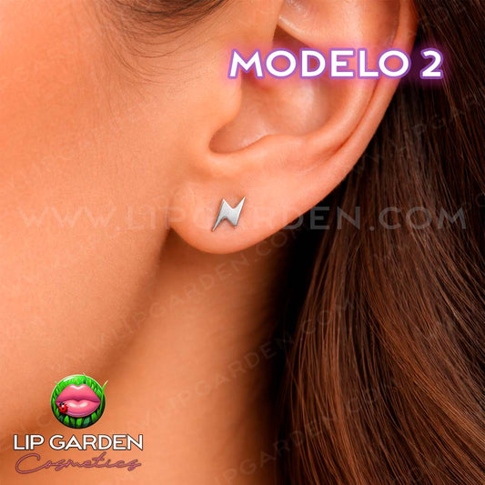 PENDIENTES PEQUEÑOS DE ACERO INOXIDABLE | MODELO 2
