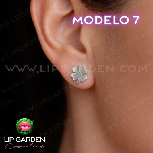 PENDIENTES PEQUEÑOS DE ACERO INOXIDABLE | MODELO 7