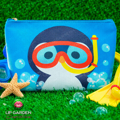 NECESER PINGÜINO DE PVC IMPERMEABLE | LIP GARDEN