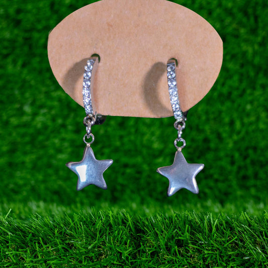PENDIENTES ARO ESTRELLA