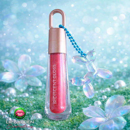 PERRITO GLOBO POP GLOSS IRIDISCENTE CON LLAVERO