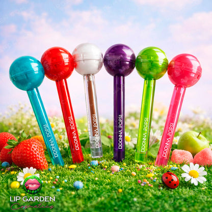 POPS DUO 2 EN 1 BÁLSAMO Y GLOSS | 6 AROMAS