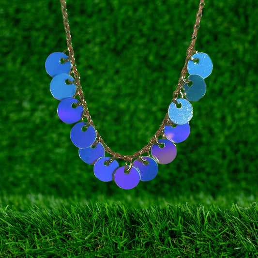 PULSERA HOLOGRAPHIC GLOW BLUE