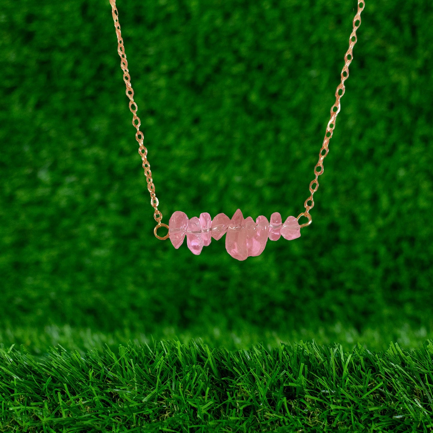 PULSERA CRYSTALS PINK