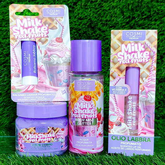 SET MILKSHAKE RED FRUITS