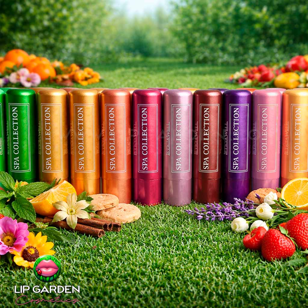 BÁLSAMO DE LABIOS - COLECCIÓN SPA - EN BARRITA CON 11 AROMAS