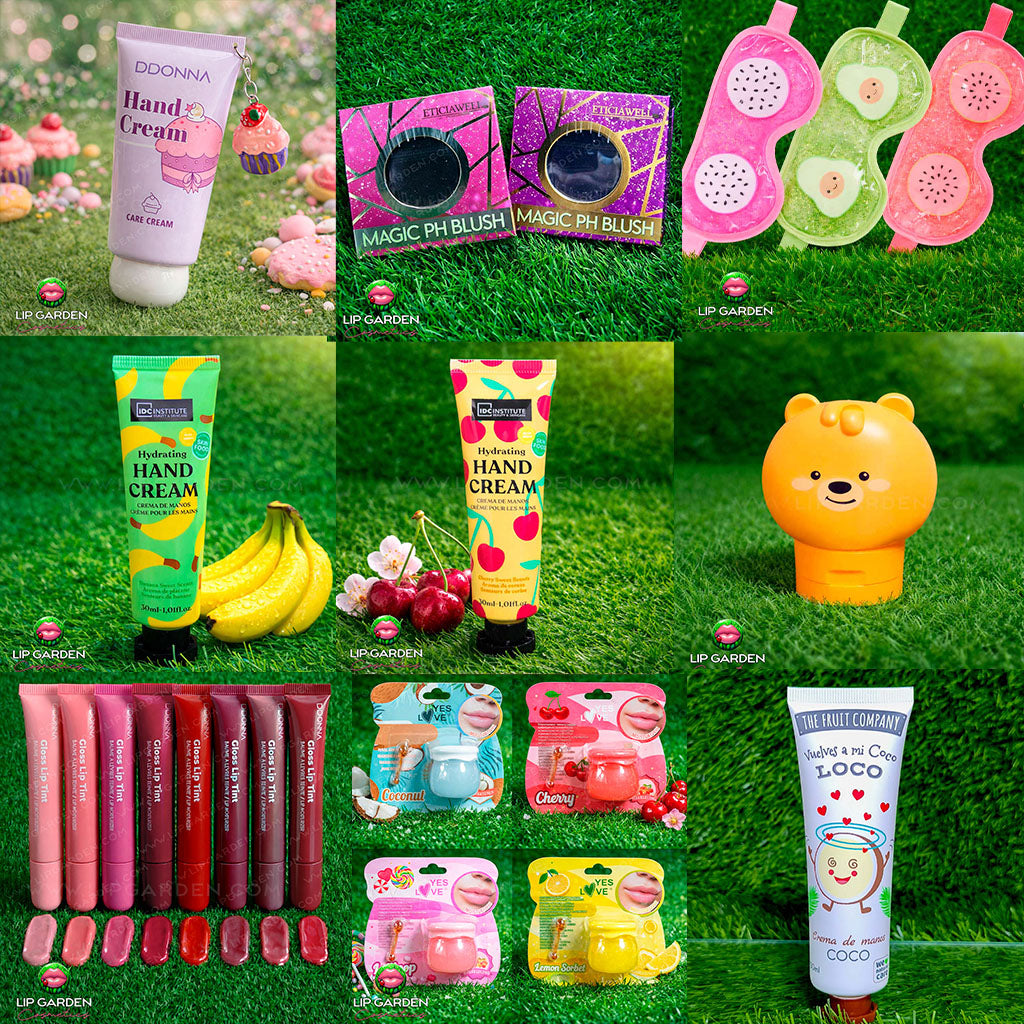 BEAUTY BAG SORPRESA | BOLSITA PRODUCTOS COSMÉTICA Y ACCESORIOS BEAUTY LIP GARDEN