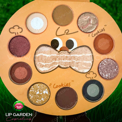PALETA DE MAQUILLAJE COOKIE - 11 COLORES