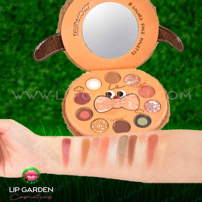 PALETA DE MAQUILLAJE COOKIE - 11 COLORES