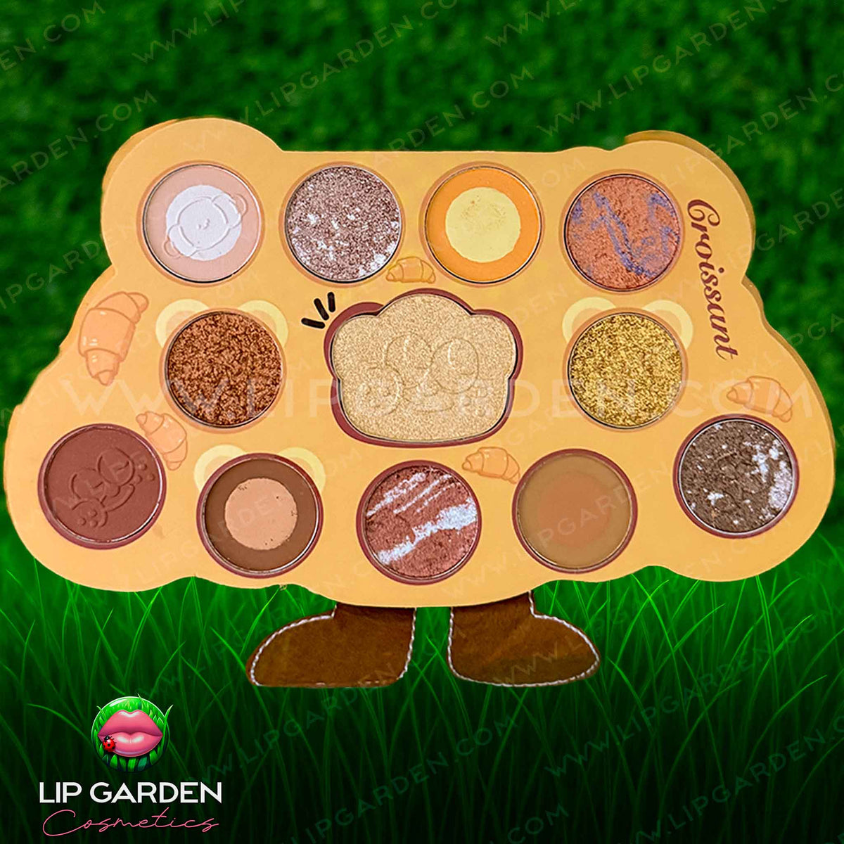 PALETA DE MAQUILLAJE DE 12 COLORES | CROISSANT