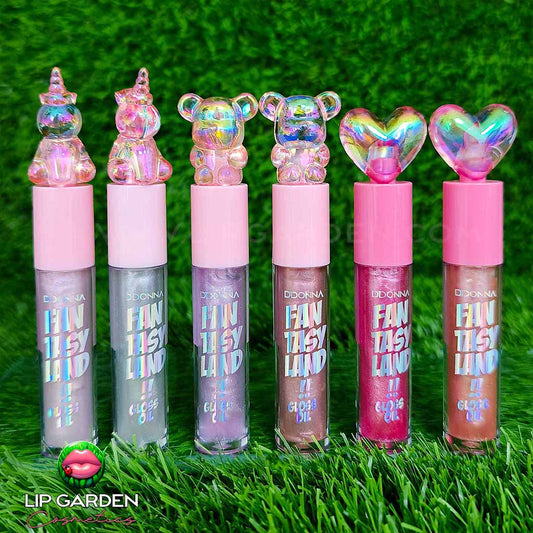 FANTASY LAND GLOSS OIL - UNICORNIO - OSO - CORAZÓN
